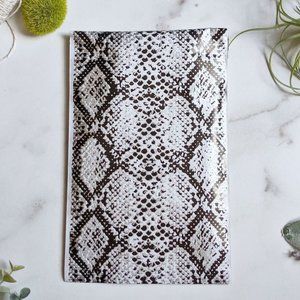 50 snake skin designer 6x9 poly mailers